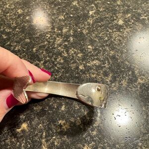 Best offer.  Eden hand art herring fish with gold eye